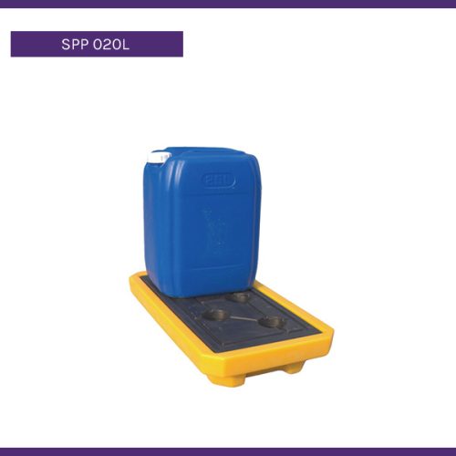 SPP 020L - Polyethylene Small Drum Spill Containment Pallet